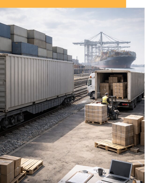 Мультимодальные перевозки грузов по миру от 45743 руб