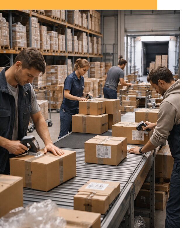 Доставка товаров для маркетплейсов от двери до склада от 7624