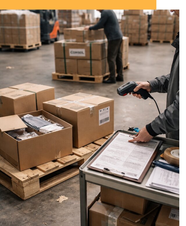 Сборные грузы из Китая: доставка, склад и таможня от 18297