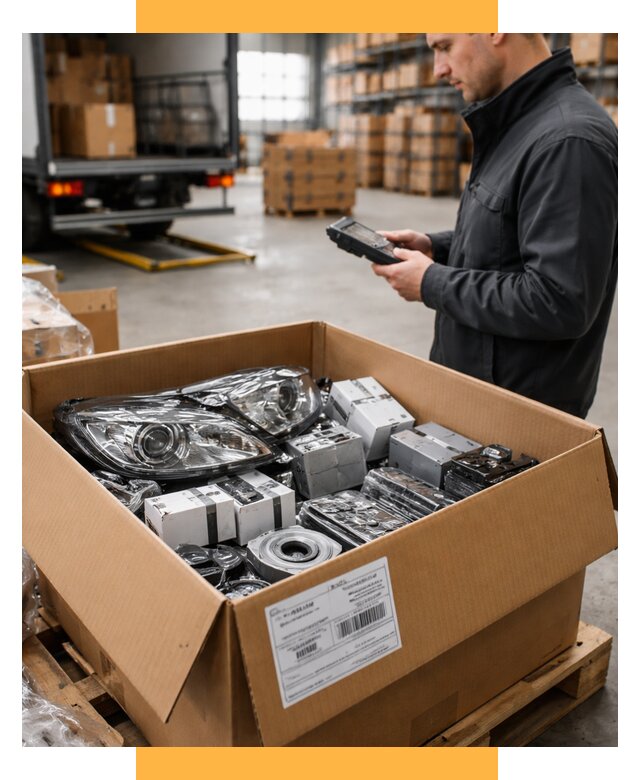 Доставка автозапчастей из Европы под ключ от 12706 р. | СетСервис-Кро