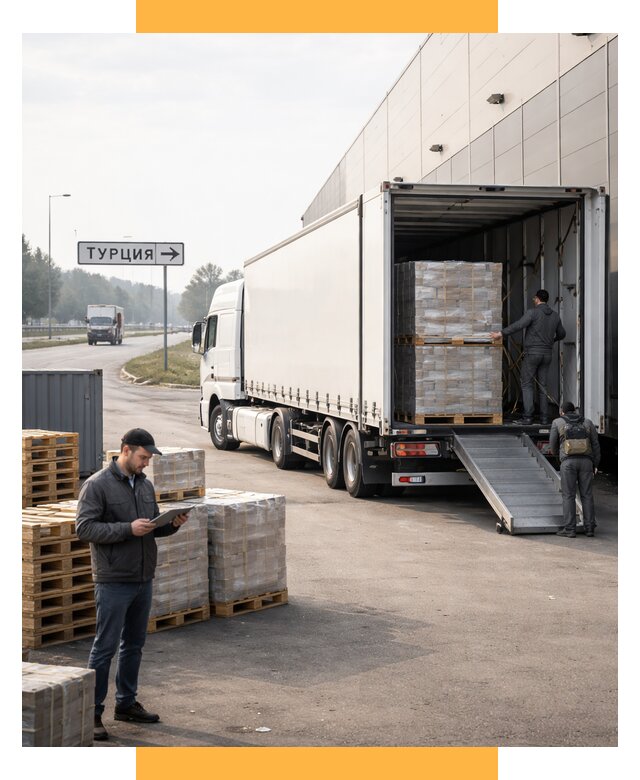 Автоперевозки и доставка фурой из Турции от 121980 р. | СетСервис-Кро