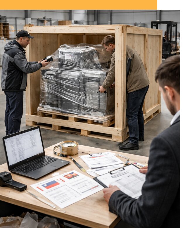 Доставка промышленного оборудования из США от 66073 руб