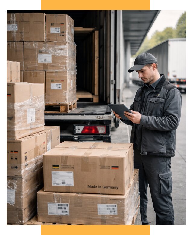 Доставка грузов из Германии от 45743 р. быстро - СетСервис-Кро