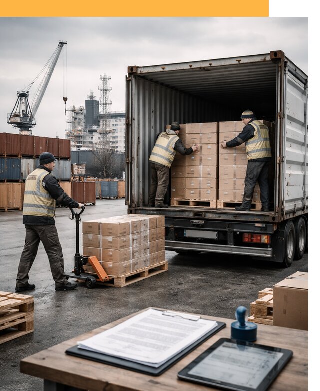 Доставка грузов из Латвии от 25413 руб, морская, авто, авиа