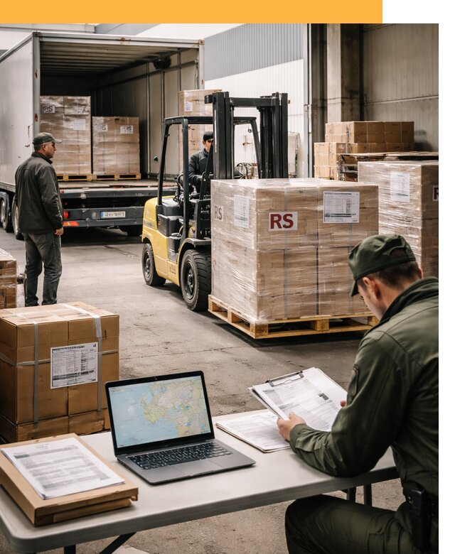 Доставка грузов в Сербию от 45743 руб, международные перевозки