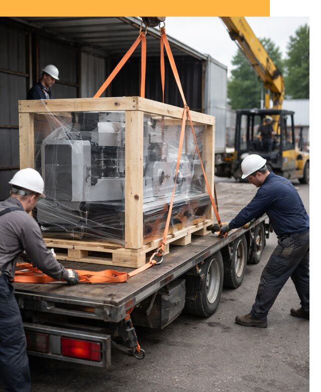 Международная перевозка станков любой сложности от 60990