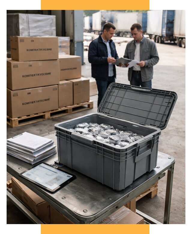 Перевозка комплектующих из Китая от 6607 р. | СетСервис-Кро