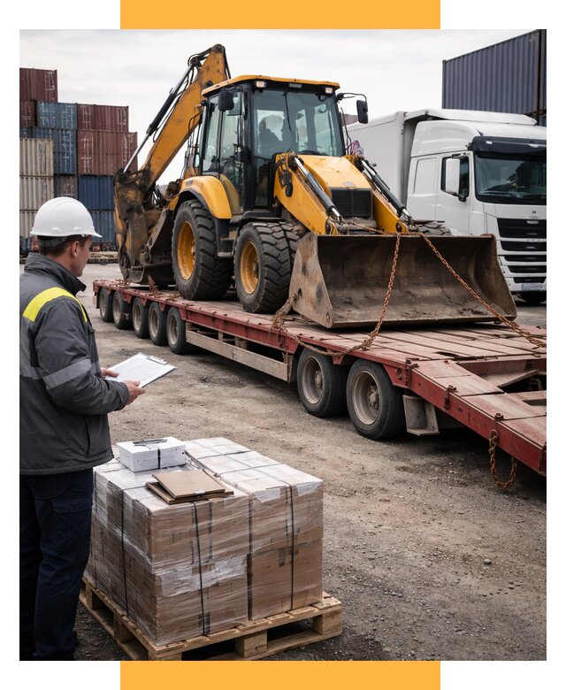 Международная перевозка спецтехники от 45743 р., СетСервис-Кро