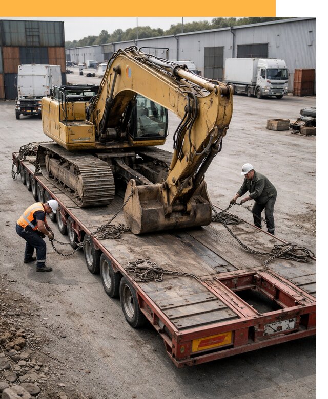 Перевозка спецтехники по России и миру от 45743 руб