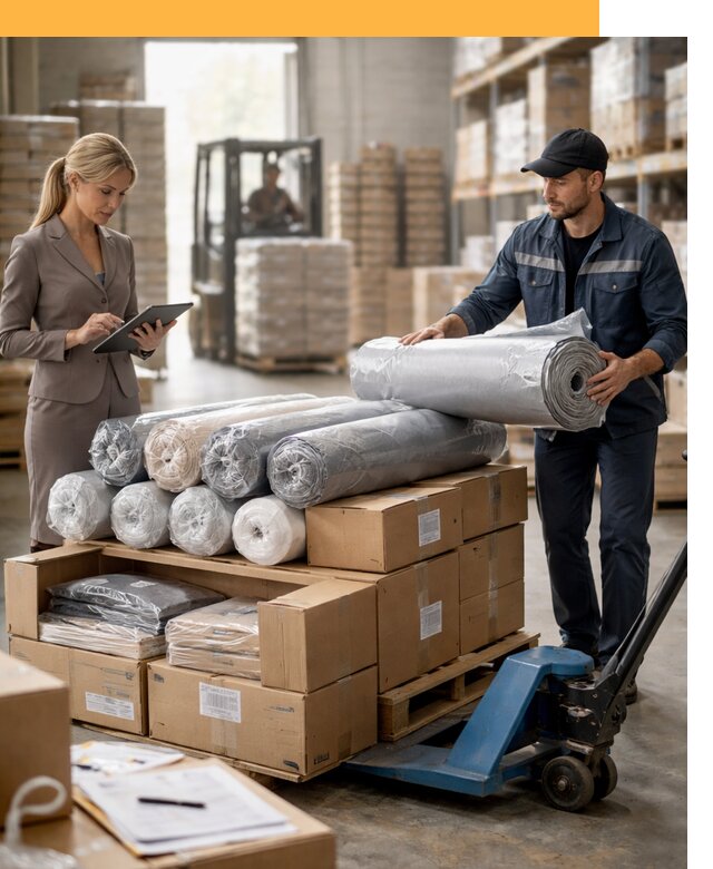 Перевозка текстиля по миру от 15248 руб. с таможней и страхованием