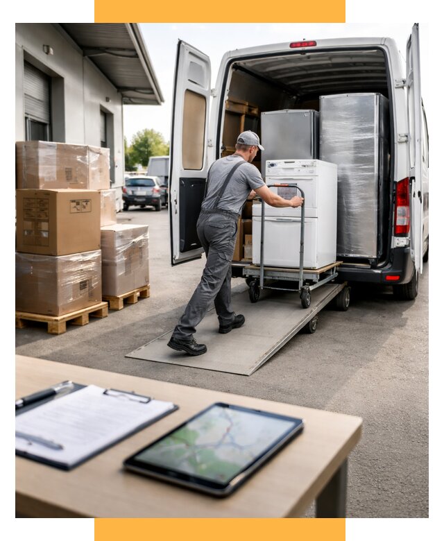 Перевозка бытовой техники от 6607 р. - логистика СетСервис-Кро