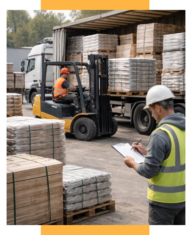 Перевозка строительных материалов от 5591 р. | СетСервис-Кро