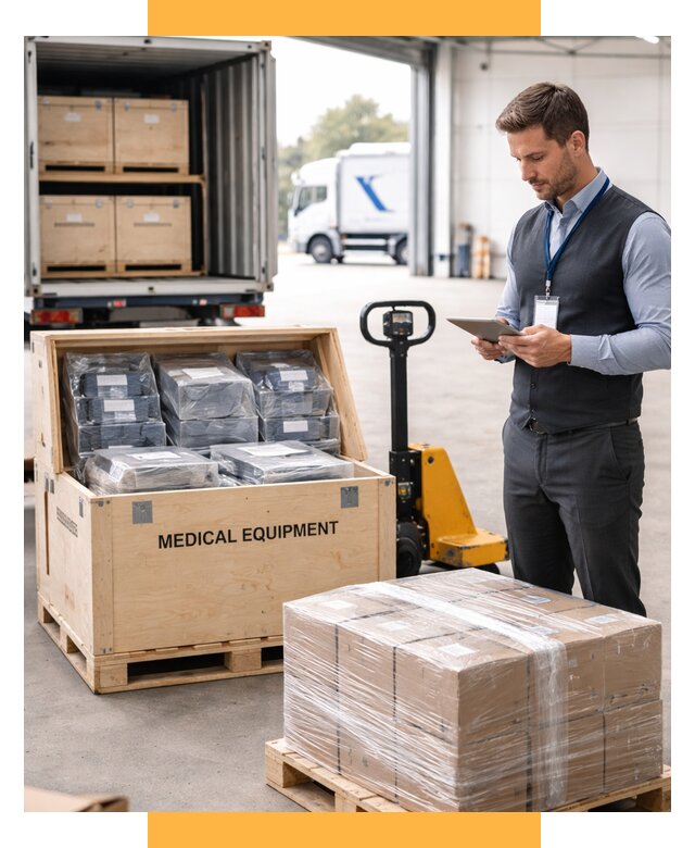 Перевозка медицинского оборудования от 15248 р. в СетСервис-Кро