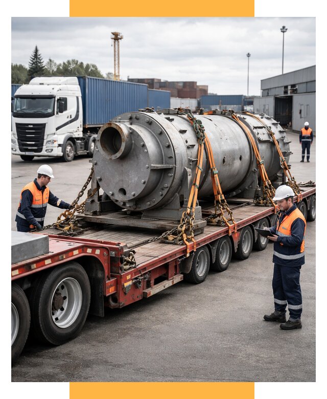 Перевозка тяжеловесных грузов под ключ от 152475 р. | СетСервис-Кро