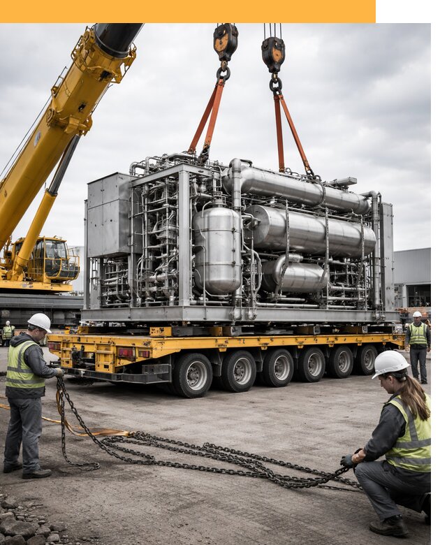 Перевозка тяжеловесных грузов по миру от 152475 руб