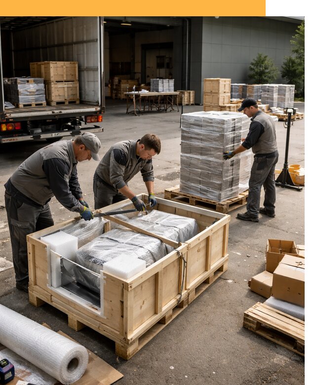 Перевозка выставочных грузов по миру от 25413 руб за м2 с таможней