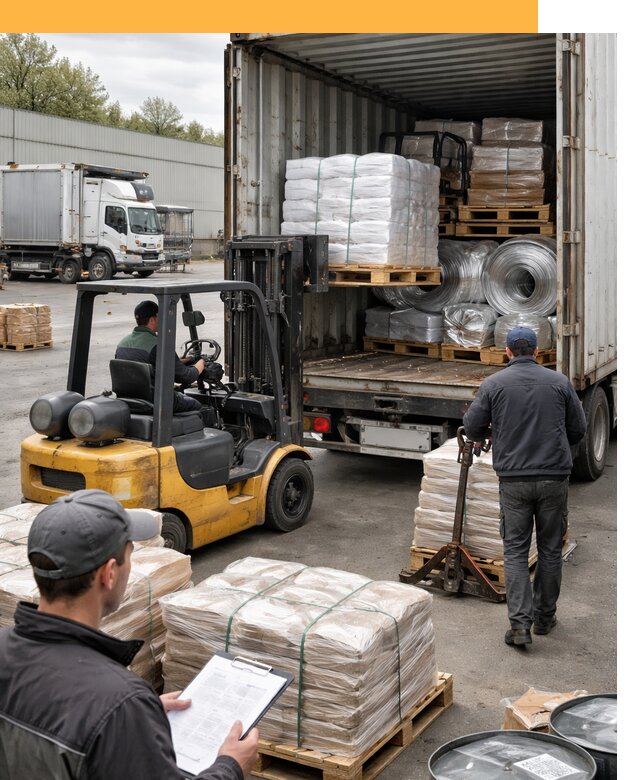 Международная перевозка сырья для производства от 6607 руб