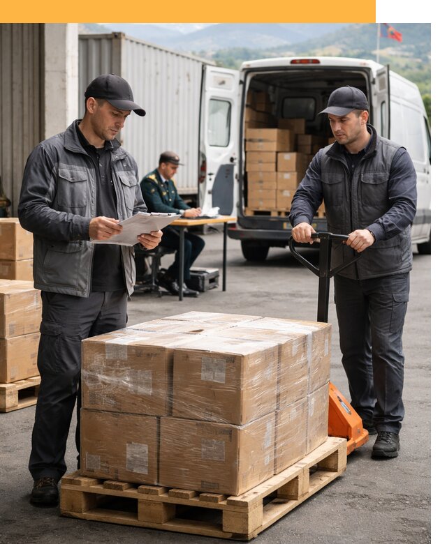 Доставка грузов через Армению, быстрая таможенная очистка от 25413