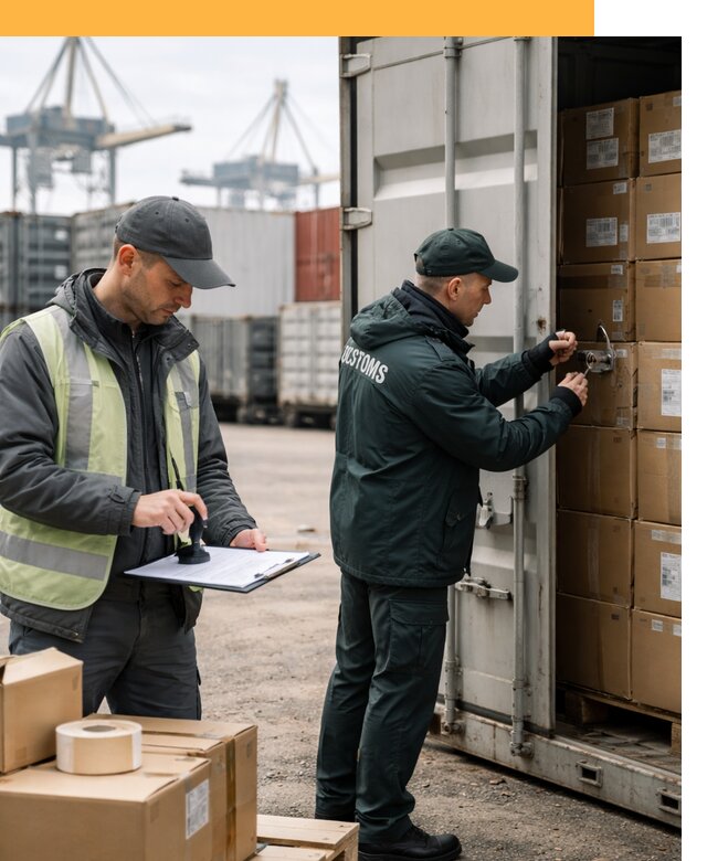 Организация таможенного транзита грузов через границу от 7624 руб