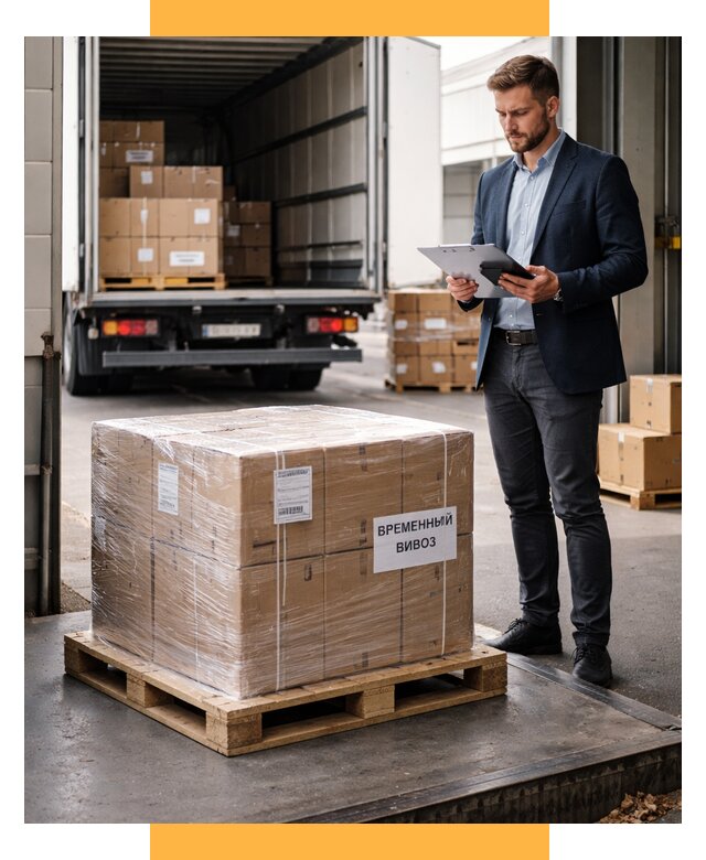 Временный вывоз товаров под ключ от 8132 р. | СетСервис-Кро