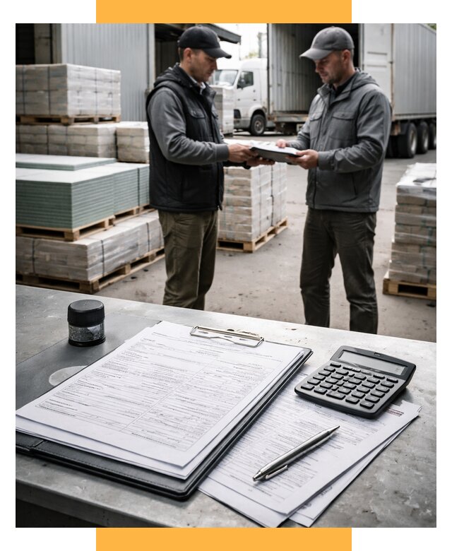 Таможенное оформление стройматериалов от 8640 р. | СетСервис-Кро