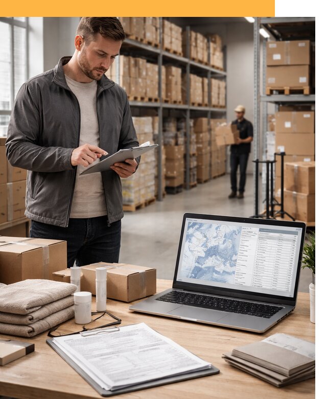 Закупка товаров в Европе под ключ: доставка, таможня от 7624 руб