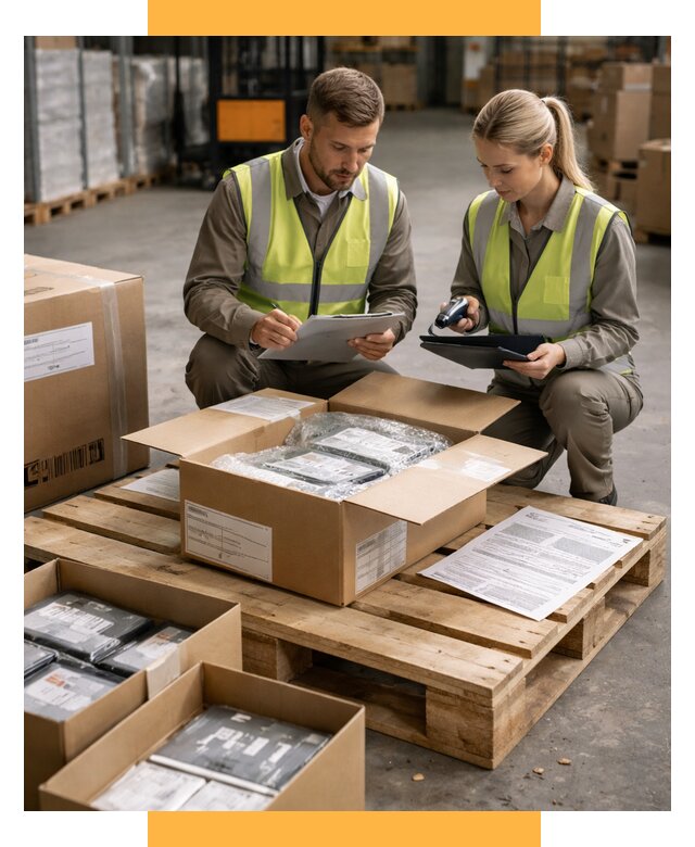 Инспекция товара перед отправкой от 4574 р. | СетСервис-Кро