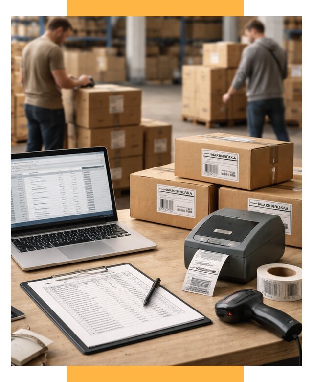Маркировка импортных товаров от 4574 р. под ключ, СетСервис-Кро